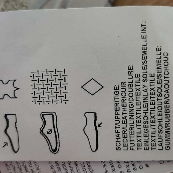 Brand New WT, Reebok Leather White Sneakers, Youth Kid Size 7½ , 24.5 cm - Picture 6 of 8